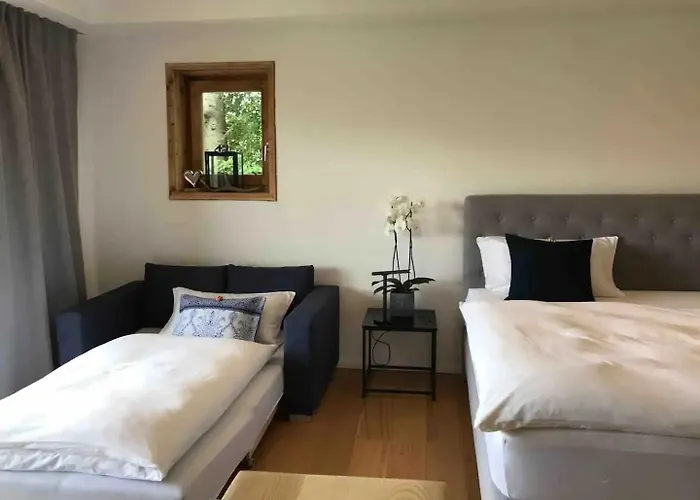 아파트 Haus Hochland - Moderne Alpenwohnung Garten&natur