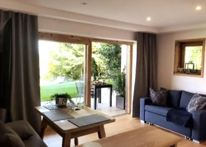 아파트 Haus Hochland - Moderne Alpenwohnung Garten&natur *