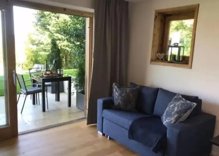 Haus Hochland - Moderne Alpenwohnung Garten&natur Daire *