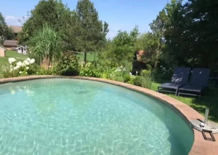 Haus Hochland - Moderne Alpenwohnung Garten&natur * Bad Kohlgrub