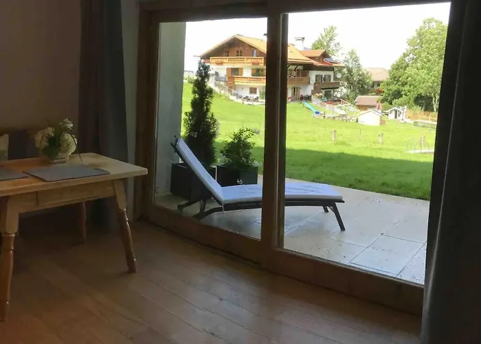 Haus Hochland - Moderne Alpenwohnung Garten&natur Daire